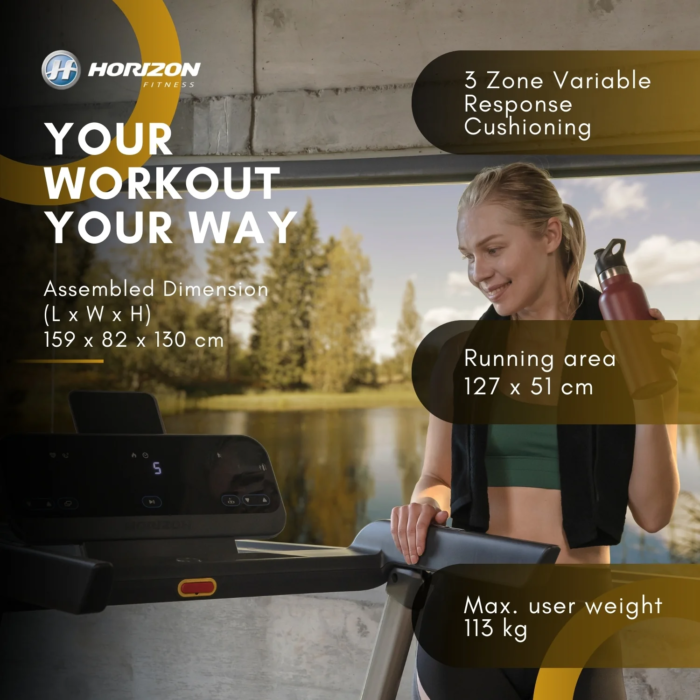 Horizon Evolve 3.0 @Zone Treadmill - Image 3