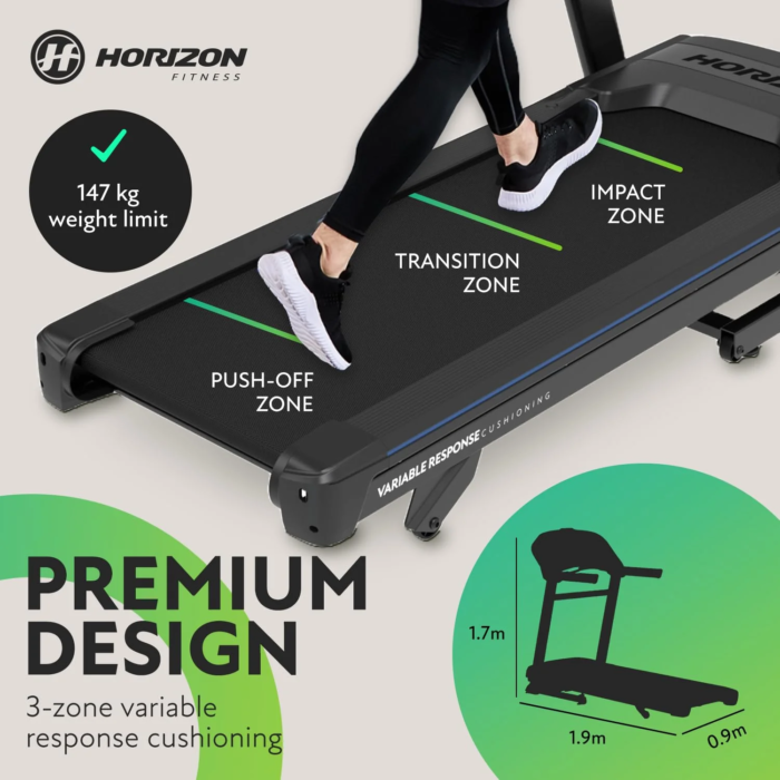 Horizon 7.0AT @Zone Treadmill - Image 3