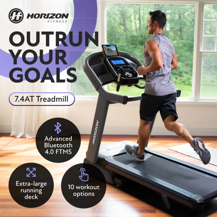 Horizon 7.4AT @Zone Treadmill - Image 2