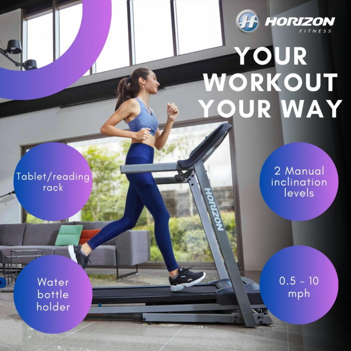 Horizon TR 3.0 @Zone Treadmill - Image 5