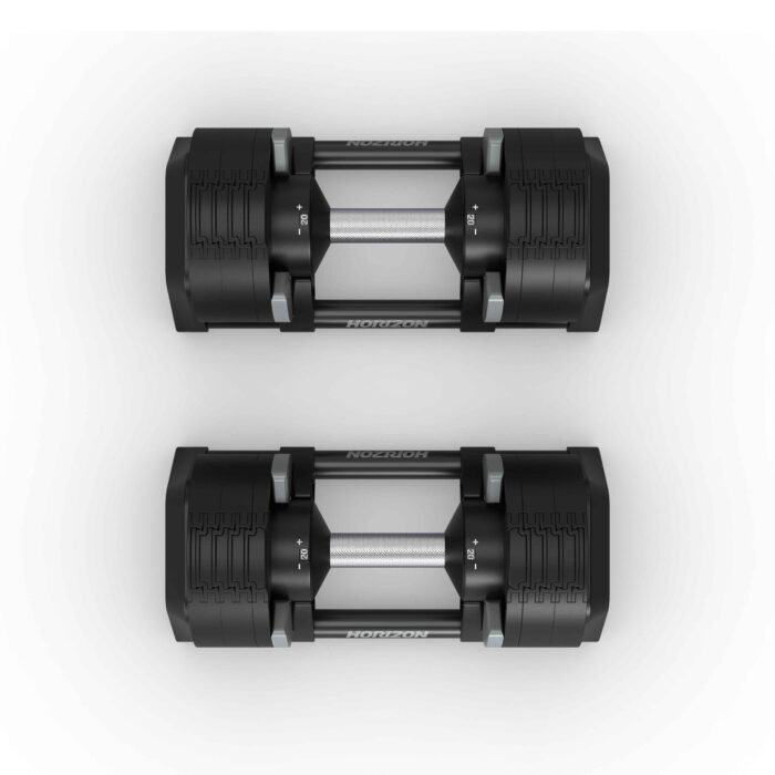 Horizon Adjustable Dumbbells Pair 2 - 20Kg - Image 6