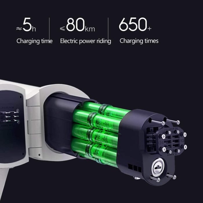HIMO Z20 Foldable Electric Bicycle with 6-speed Transmission System - Image 8