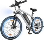 ESKUTE M100 Electric Bike, 27.5" Electric Mountain Bike, 250W Brushless Motor, 36V 10.4Ah Removable Battery, LED Display, E-MTB E-bike Electric Bicycle For Adults Men Women