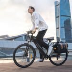 DYU Electric Bike, 27.5" Electric Bicycle with 7 Speed Shifting, Smart Urban E-Bike with 48V 10Ah Removable Battery, Center Smart Display, Adjustable Height, Dual Disc Brakes, Unisex Adults - Image 7