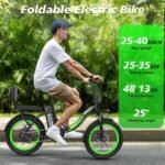HIDOES C1 Foldable City Electric Bike 20 Inches, 48V 13Ah, 750W Electric Hybrid Bicycle - Image 5