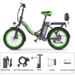 HIDOES C1 Foldable City Electric Bike 20 Inches, 48V 13Ah, 750W Electric Hybrid Bicycle - Image 6