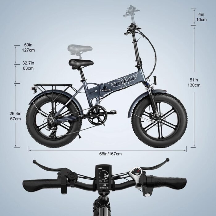 ENGWE EP-2 PRO Electric bike 250W Powerful Motor, 48V 13Ah Battery - Image 7
