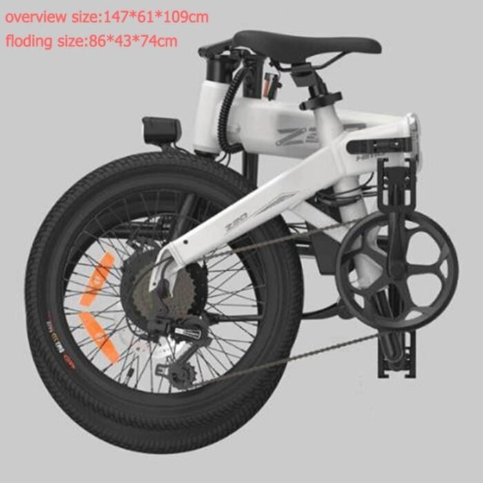HIMO Z20 Foldable Electric Bicycle with 6-speed Transmission System - Image 4