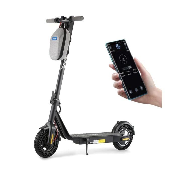 iScooter X10 electric scooter for adults, 500W brushless motor, Battery Life upto 45km - Image 1