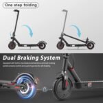 iScooter i9 Pro Foldable Electric Scooter for Adult with Shock Absorber - Image 4