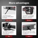 iScooter i9 foldable Electric Scooter with APP Control, Battery life 25km Long Range, 350W Motor Electric Scooters for Adults & Teens - Image 3